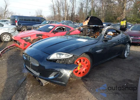 2012 Jaguar Xk из США, поврежденный, VIN SAJWA4FB3CLB46987